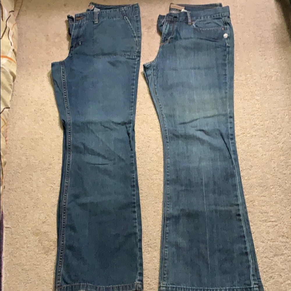 Two pair Old Navy Jeans